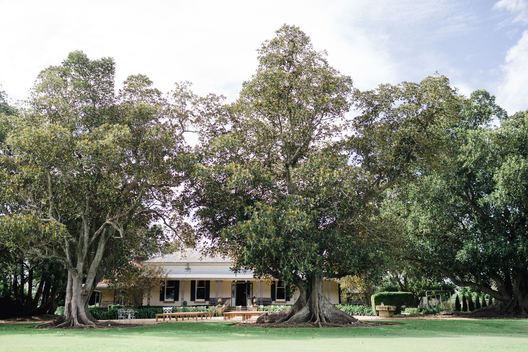 Cinderella Arrival Weddings at Wallalong House